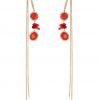 Compassionate Coral Earring (RJE533)-1532